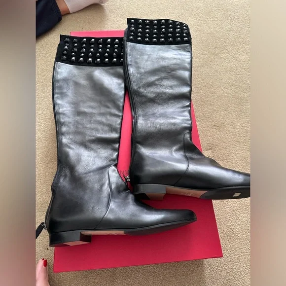 Valentino leather boots size 40
